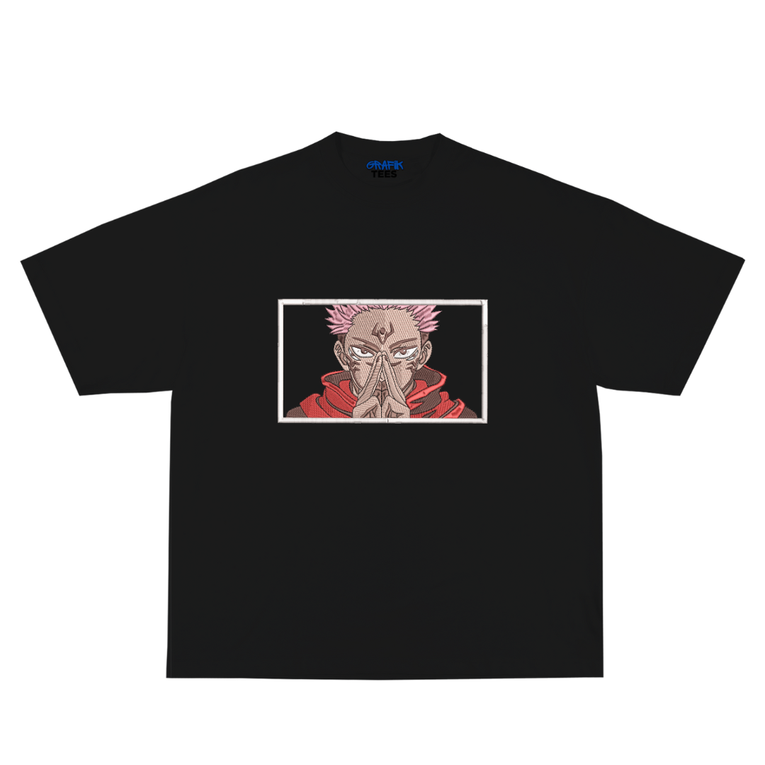 Sukuna Embroidery Oversized Tee