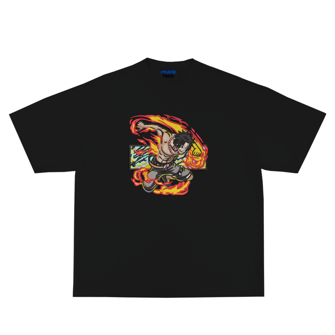 Ace Embroidery Oversized Tee