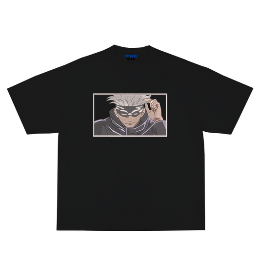 Gojo Embroidery Oversized Tee