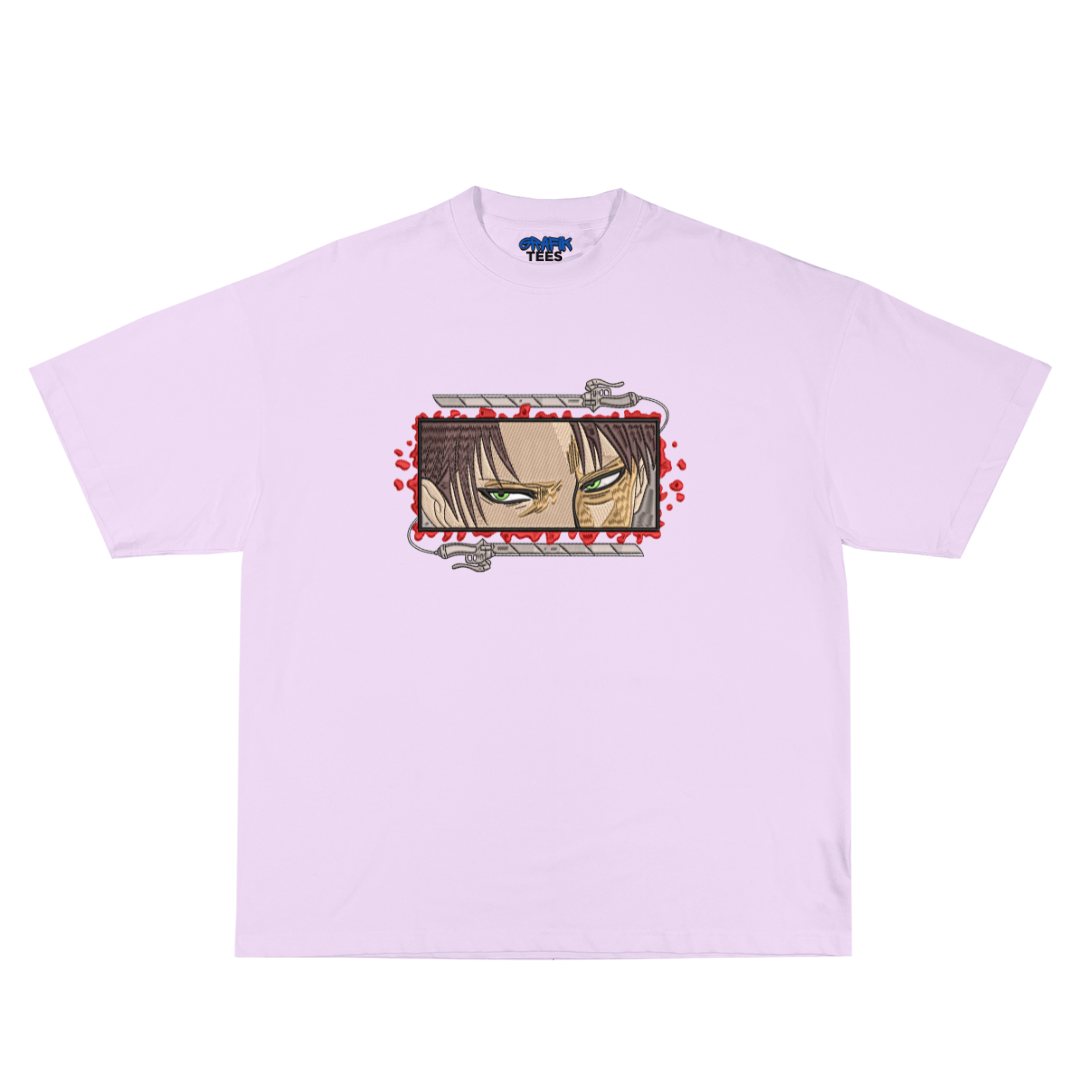 Levi Embroidery Oversized Tee