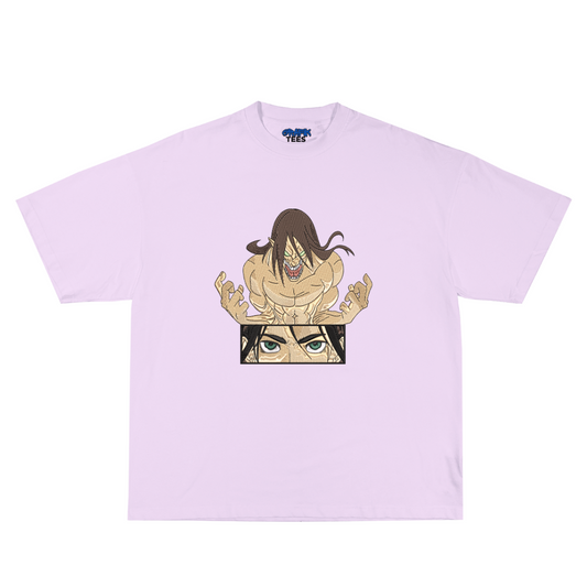 Eren Embroidery Oversized Tee