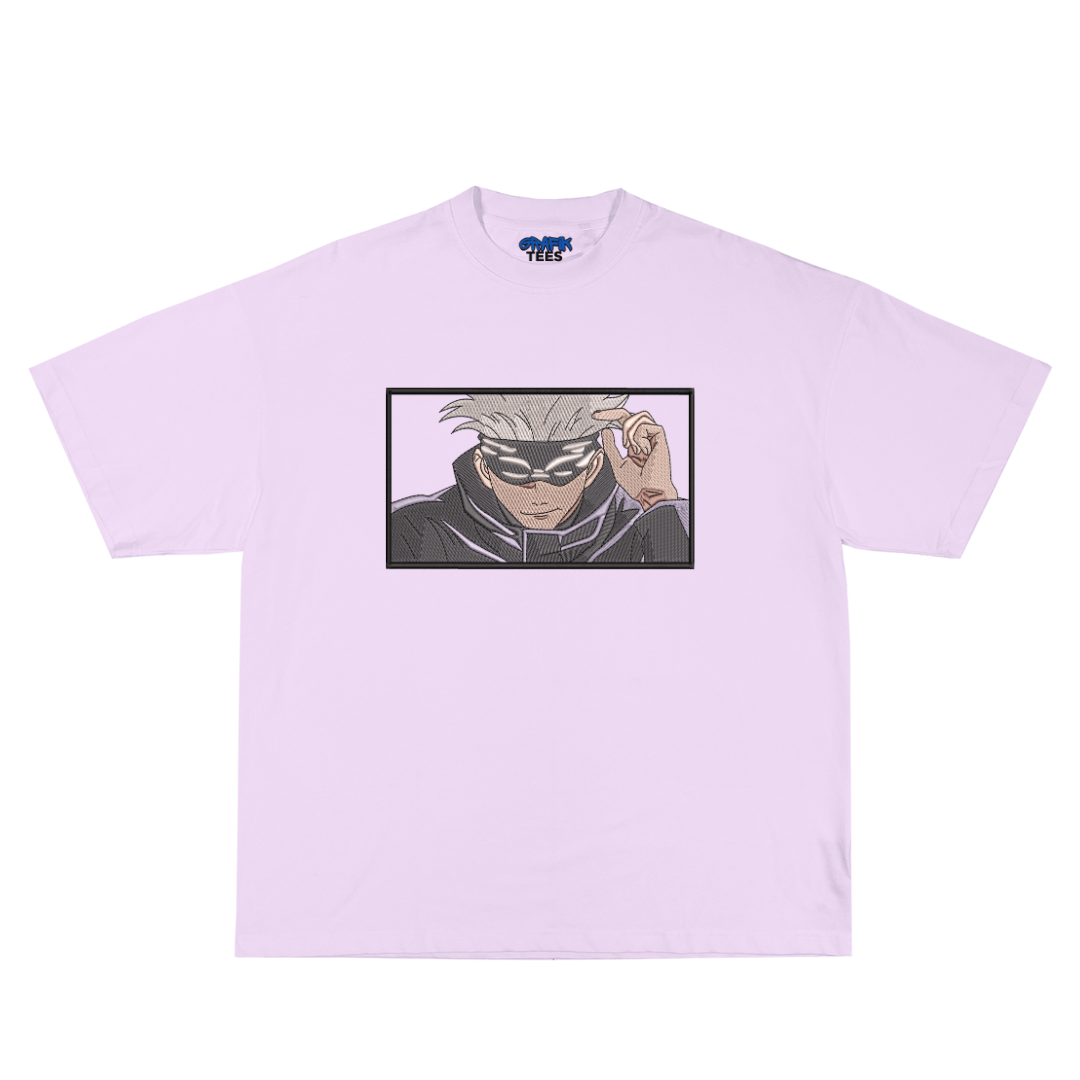 Gojo Embroidery Oversized Tee