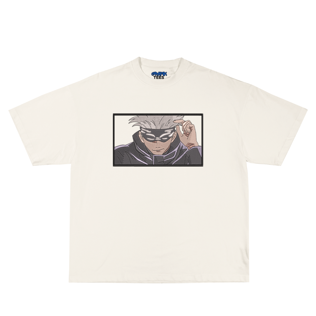 Gojo Embroidery Oversized Tee