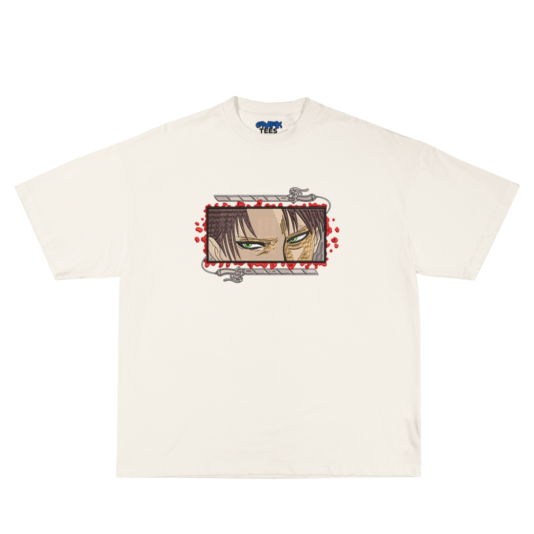 Levi Embroidery Oversized Tee