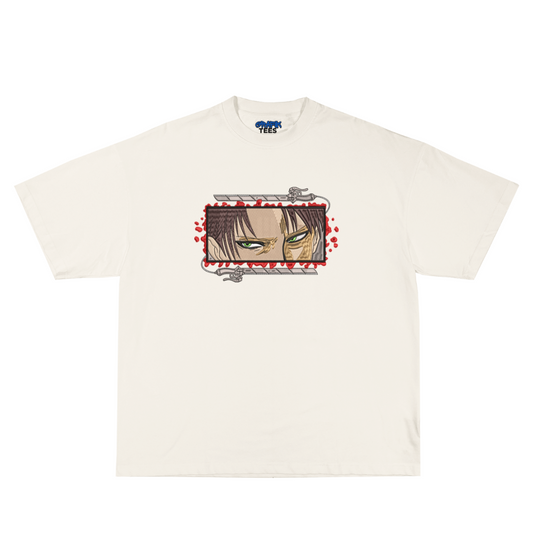 Levi Embroidery Oversized Tee