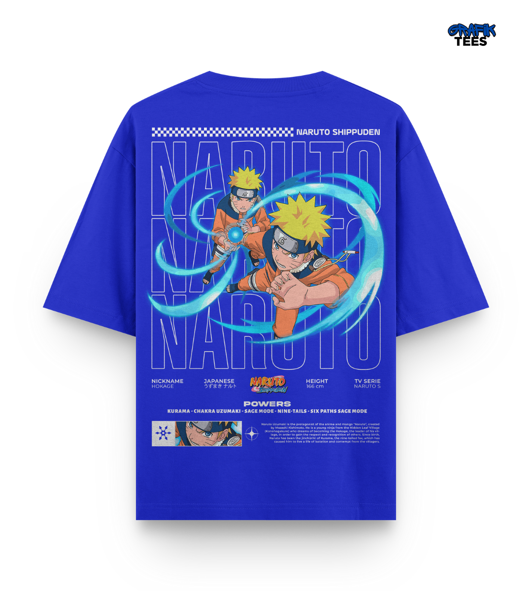 Naruto Oversized Tee